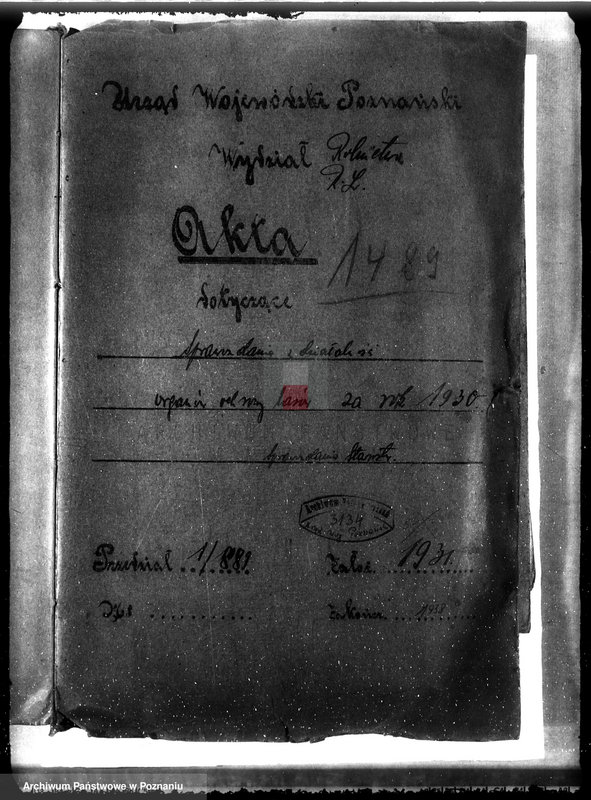 Obraz 4 z jednostki "Sprawozdanie z działalności organów ochrony lasów za 1930"