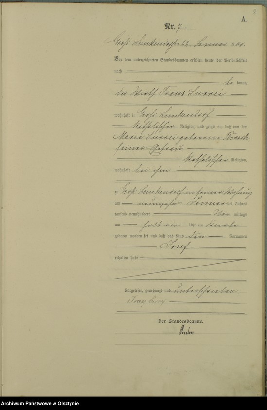 image.from.unit.number "Geburts-Haupt-Register Nr 1 - 113"