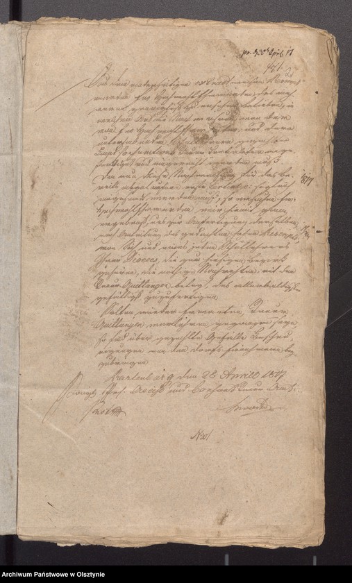 image.from.unit.number "Accisse Vergütungs-Sachen für Prediger der Schwarzsteinsche Gemeine"