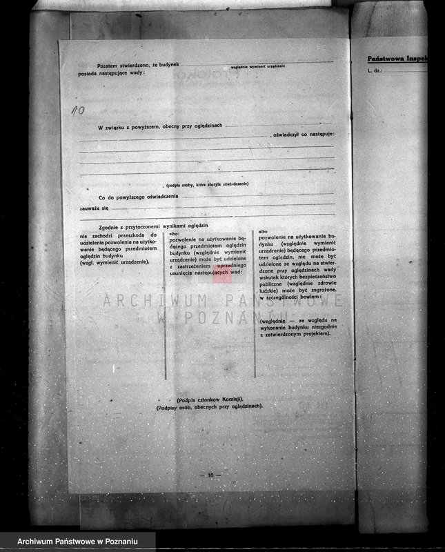 Obraz 13 z jednostki "Stacja transformatorowa w Kiełczewie, pow. kościański /podanie o pozwolenie na budowę/"