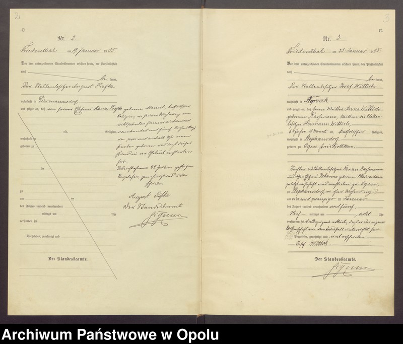 image.from.unit "Sterbe-Haupt-Register des Standesamts Giesmannsdorf pro 1905"