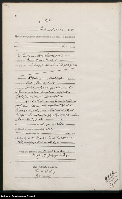 image.from.unit.number "Księga miejscowa zgonów tom II [Rejestr główny zgonów]"