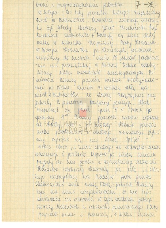 Obraz 18 z jednostki "Relacje i wspomnienia dotyczące powstania wielkopolskiego: 1. Chobienice, powiat Wolsztyn, województwo poznańskie."