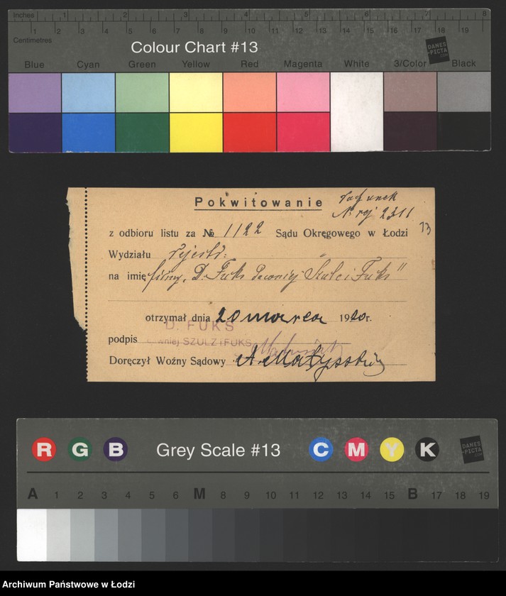 Obraz 15 z jednostki "Dawid Fuks- przędzalnia i szarparnia"