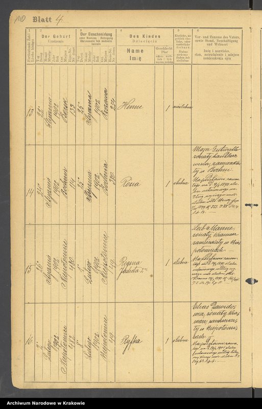 image.from.unit.number "Księga aktów urodzeń"