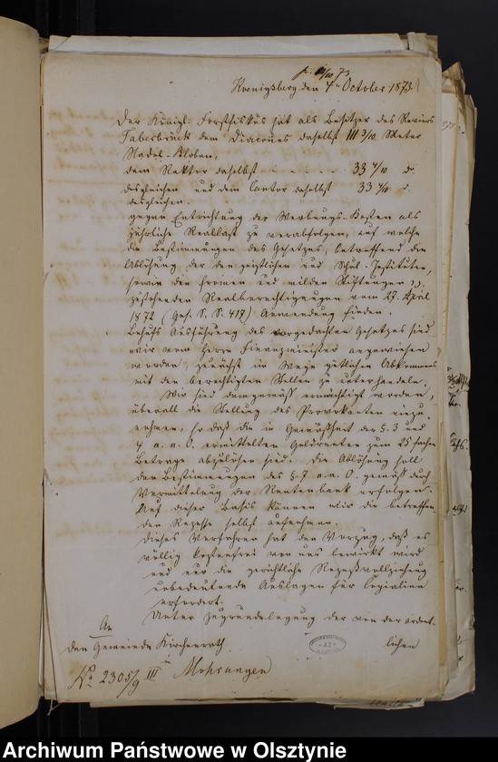image.from.unit.number "Ablösung der Reallasten des Kirchspiels Mohrungen"
