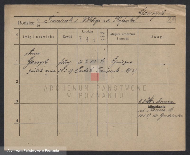 Obraz 16 z jednostki "Gaworzewski - Gągorek"