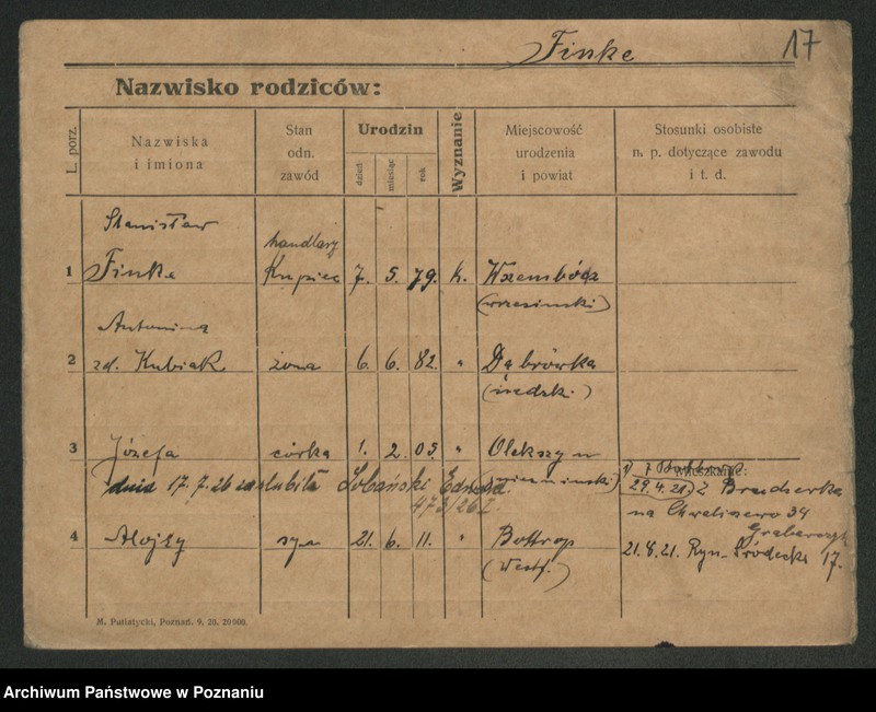 image.from.unit.number "Finkbeiner - Fischelsohn"