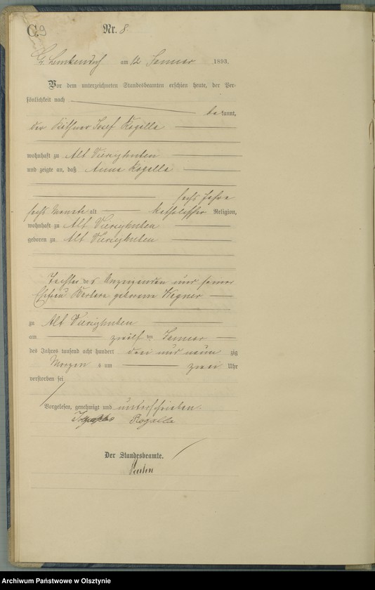 image.from.unit.number "Sterbe-Haupt-Register Nr 1 - 68 i 1 - 49"