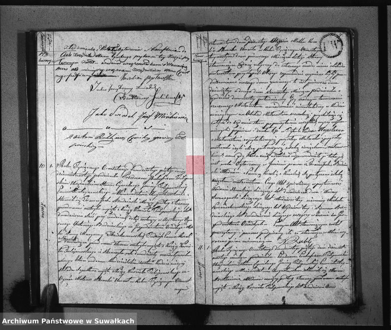 image.from.unit.number "Akta Zaślubionych Gminy Filipowskiey od dnia 1-go Stycznia aż do ostatniego grudnia 1825 Roku"