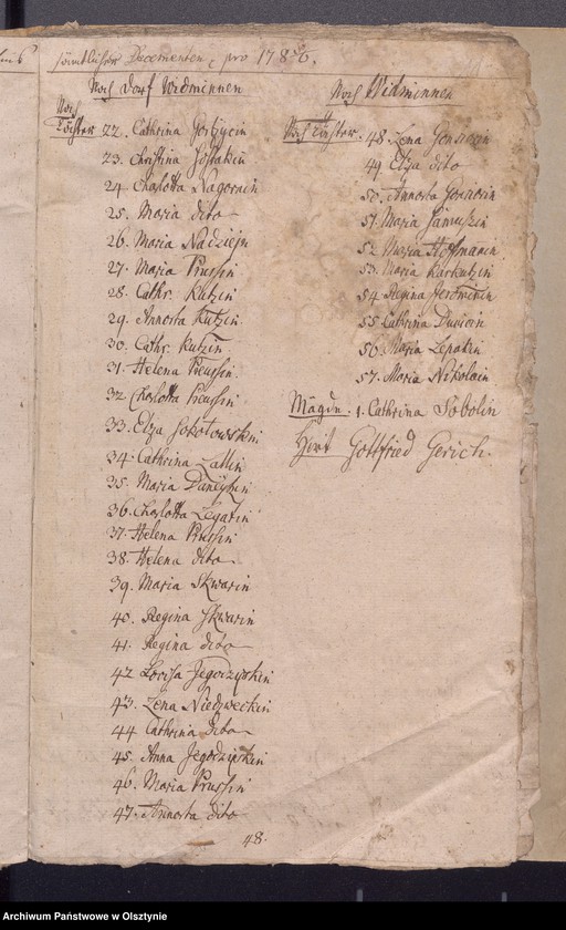 image.from.unit.number "Jahr Kirchen Rechnung der Widminschen Kirchen aller Einnahme und Ausgabe wie auch Bau-Rechnung"