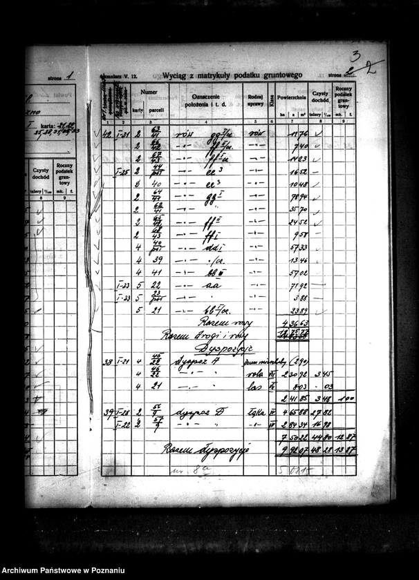 Obraz 7 z jednostki "Przewłaszczenie ziem dotacyjnych majątku Radomyśl powiatu leszczyńskiego"