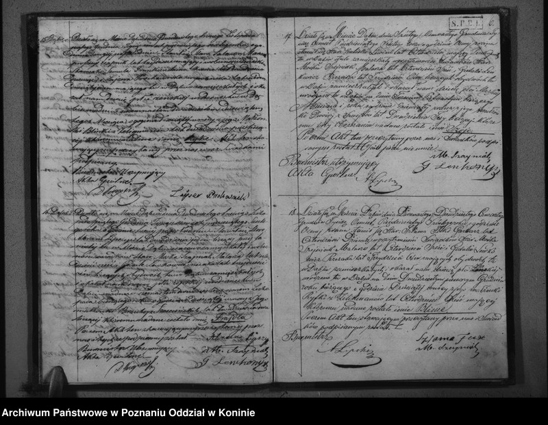 Obraz 8 z jednostki "Duplikat urodzonych, zaślubionych i zgonów"