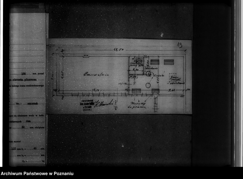 Obraz 17 z jednostki "Pralnia mechaniczna J. Goślińskiego w Poznaniu przy ul. Langiewicza 3 nr woj. 5803"