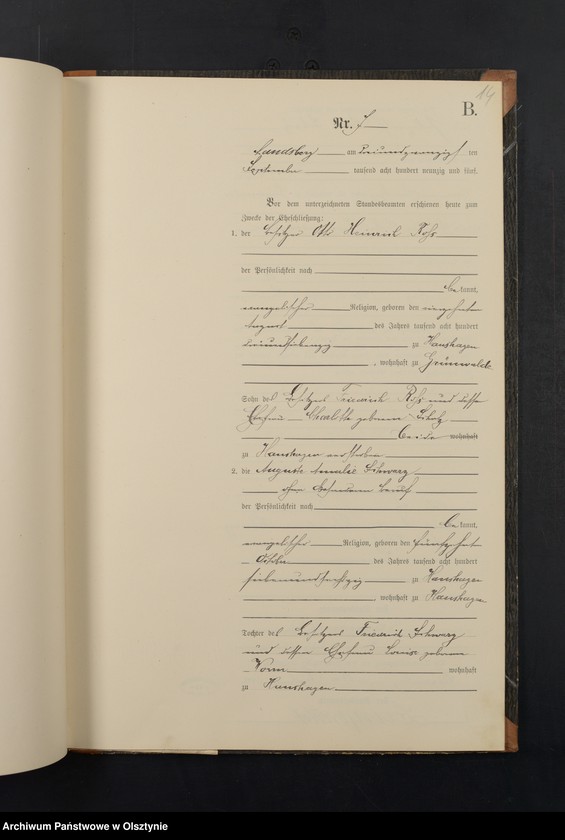 image.from.unit.number "Heiraths-Neben-Register Nr 1 - 15"