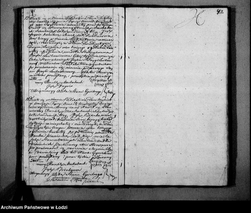 image.from.unit.number "Księga Akt Stanu Cywilnego Wyznania Mojżeszowego Urodzenia, Małżeństwa, Smierci w parafii Bełchatow w Powiecie Piotrkowskim Wojewodztwie Kali[skim] na Rok 1832"