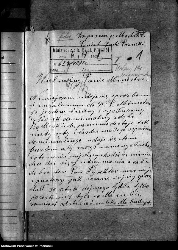 Obraz 5 z jednostki "Sprawy szczegółowo-administracyjne Wsparcie i renty robotnicze"