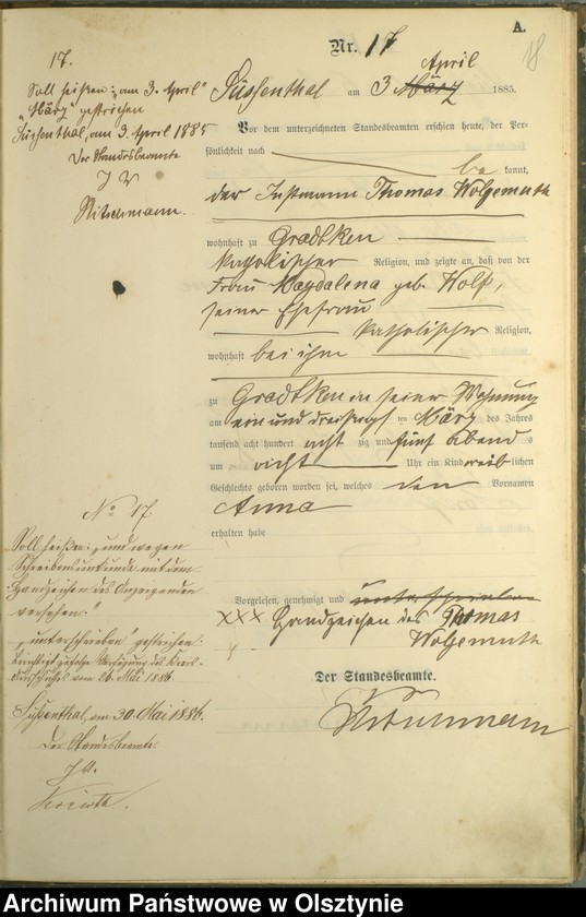 image.from.unit.number "Geburts-Haupt-Register nr 1 - 87"