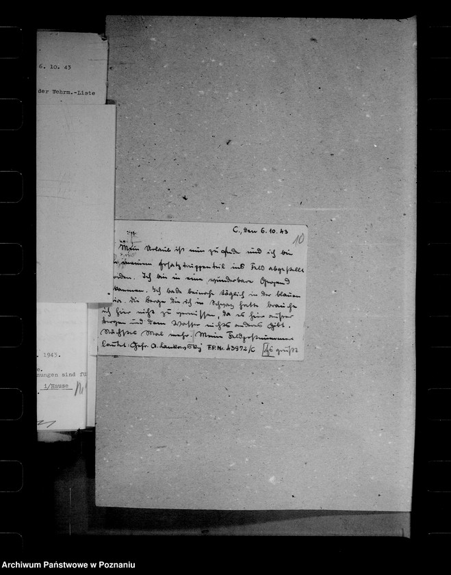 Obraz 14 z jednostki "Feldpostbrief (korespondencja z żołnierzami)"