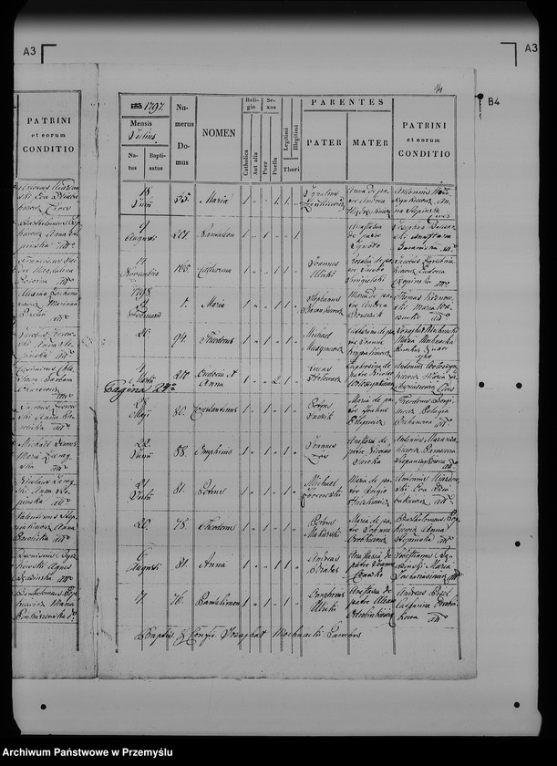 image.from.unit.number "[Kopie ksiąg metrykalnych parafii Radymno z filią Skołoszów (dekanat Radymno)]"