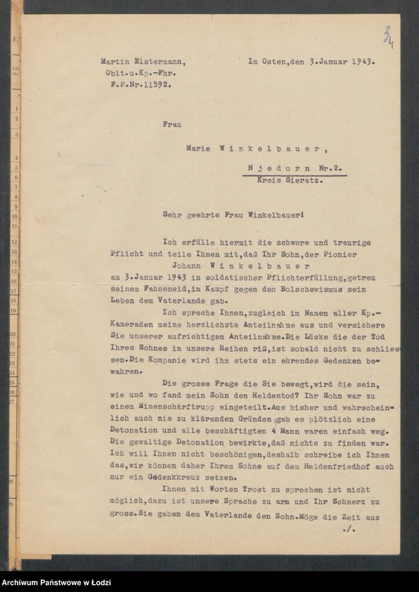 Obraz 6 z jednostki "Pionier Winkelbauer Johann"