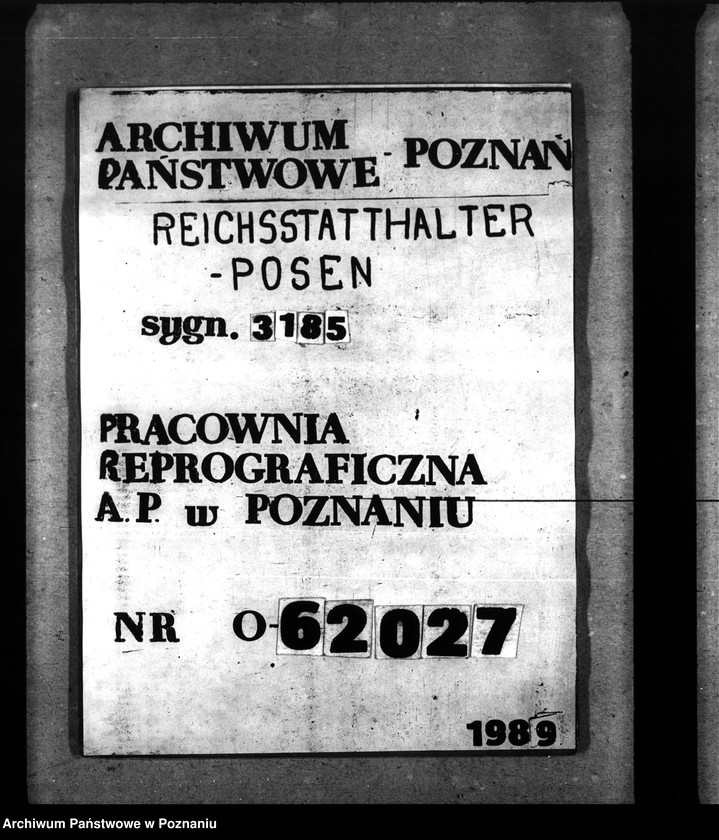 Obraz 1 z jednostki "Przejmowanie gruntów na rzecz Trzeciej Rzeszy"