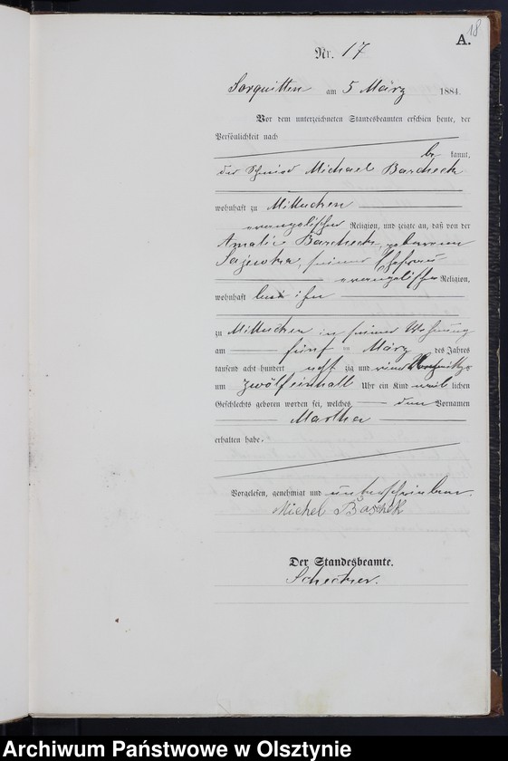 image.from.unit.number "Geburts-Haupt-Register Nr 1 - 74"