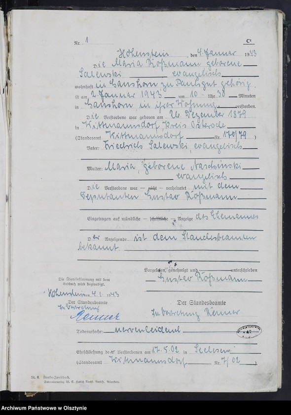 image.from.unit.number "Sterbe-Zweitbuch Nr 1 - 133"