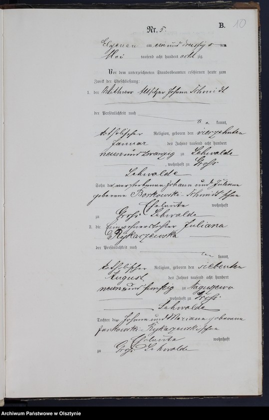 image.from.unit.number "Heiraths-Neben-Register Nr 1 - 22"