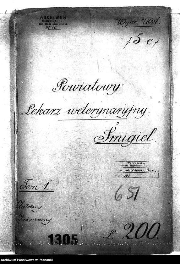 Obraz 4 z jednostki "Pow. lekarz Weterynaryjny Śmigiel"