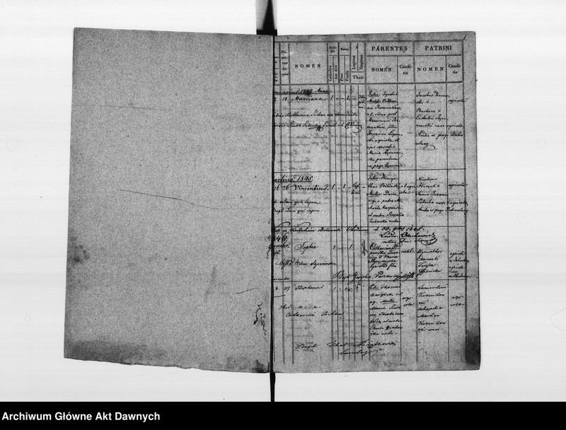 image.from.unit.number "Parafia: Chodorów. Dekanat: Świrz. Księga metrykalna urodzeń dla wsi Dobrowlany."