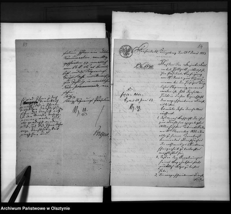 image.from.unit.number "Anstellung des Bezirks-Feldwebels Zillgitt [Friedrich August]"