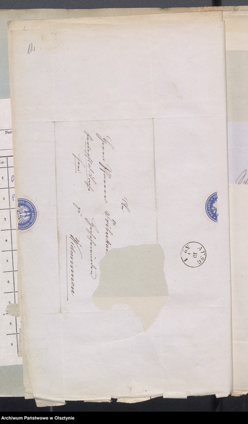 image.from.unit.number "Beläge zur Widminnenschen Kirchen Kassen Rechnung pro 1870"