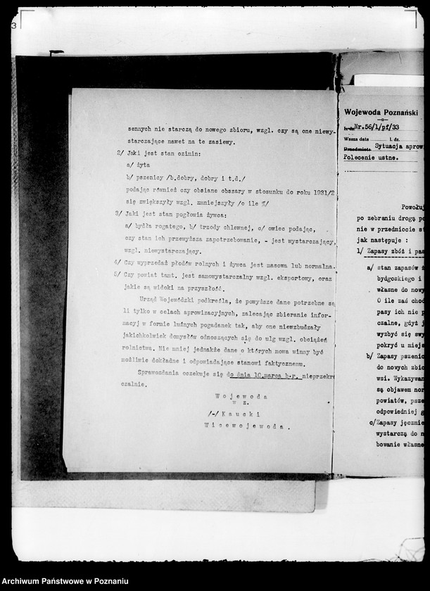 Obraz 8 z jednostki "/Pisma ogólne wojewody, materiały dotyczące starostów i wojewodów itp../"