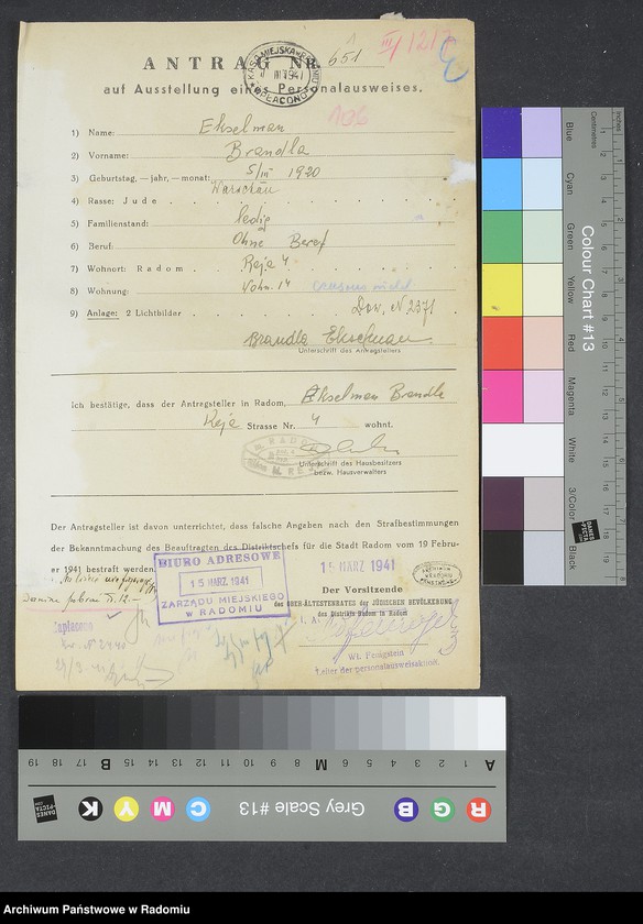 image.from.unit.number "[Wnioski o wydanie dowodów osobistych oraz nie odebrane dowody Ekselman - Estersohn]"