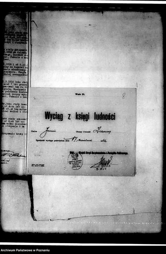 Obraz 11 z jednostki "Majątek Zakrzew powiatu jarocińskiego odprawy z art.. 44 ustawy o wykonaniu reformy rolnej"