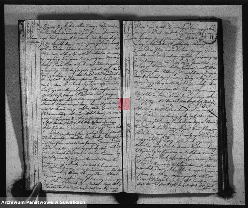 image.from.unit.number "Akta Urzędnika Stanu Cywilnego Zaszlubionych w Gminie Jeleniewskiey od Dnia 1go Mca Stycznia 1819, do ostatniego Grudnia tegoż Roku."