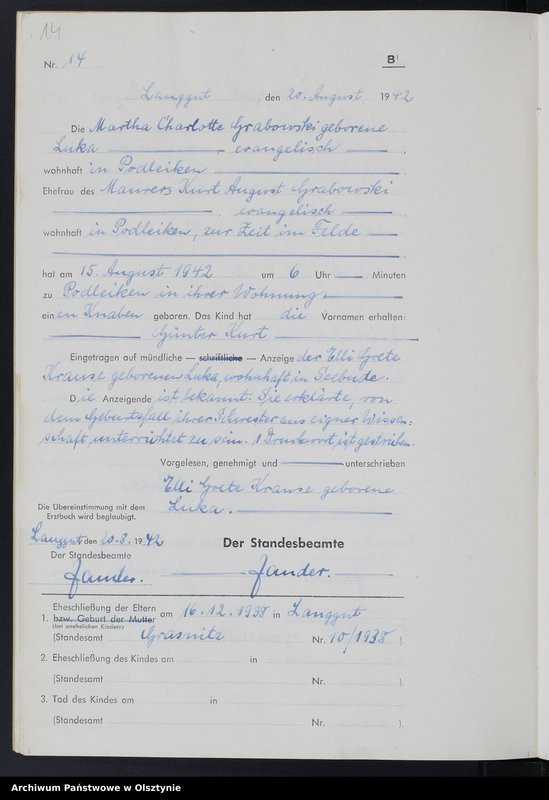 image.from.unit.number "Geburtenbuch/Zweitbuch/ Nr 1 - 18"