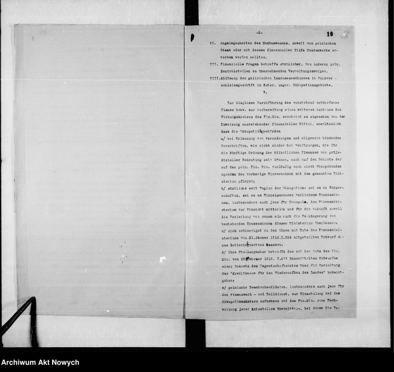 image.from.unit.number "Posiedzenia Rady Ministrów Królestwa Polskiego. Protokoły z załącznikami. 4.04.1918 r. - 30.06.1918 r. T. 2"