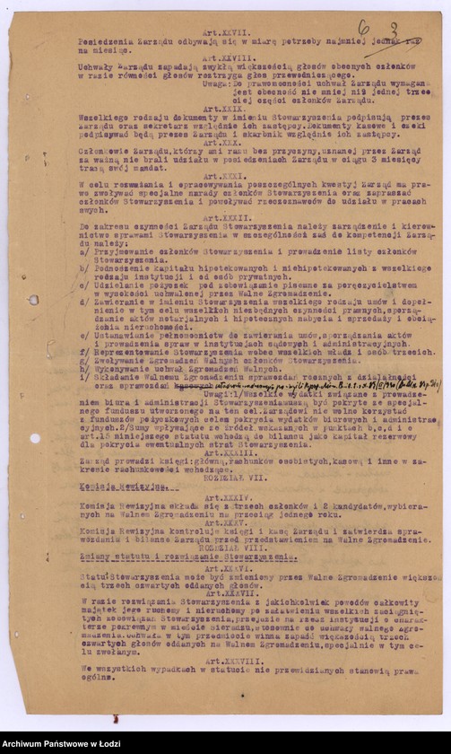 Obraz 9 z jednostki "Żydowskie Stowarzyszenie Dobroczynności "Komitet Ratunkowy" w Sieradzu"