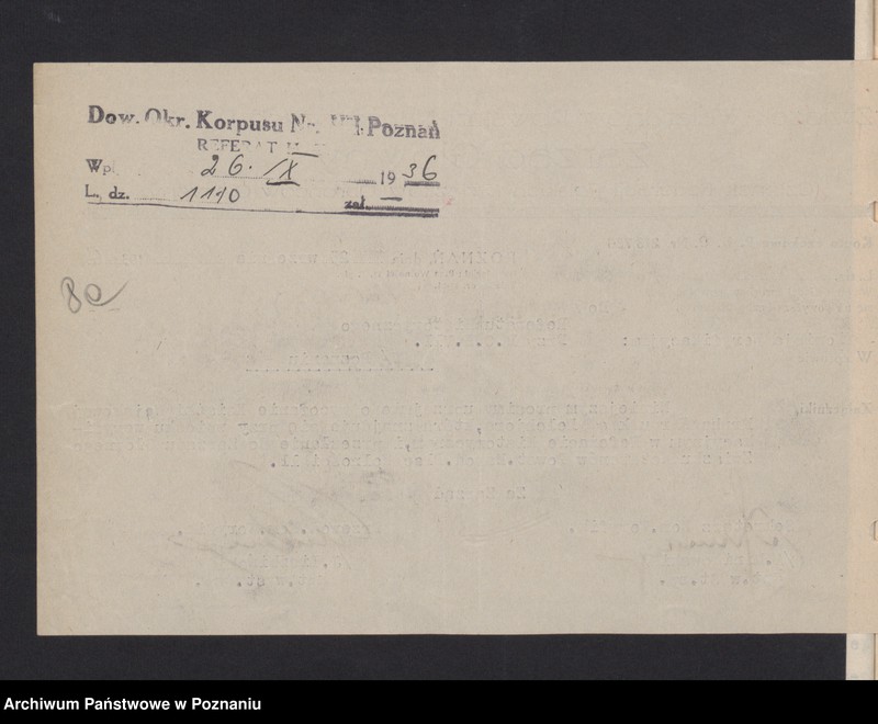 Obraz 15 z jednostki "Komisja Weryfikacyjna Związku Weteranów Powstań Narodowych Rzeczypospolitej Polski - korespondencja."