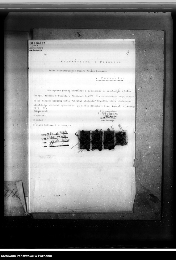 Obraz 5 z jednostki "Tartak parowy Steinerta w Koźminie pow. krotoszyński nr woj. 398"