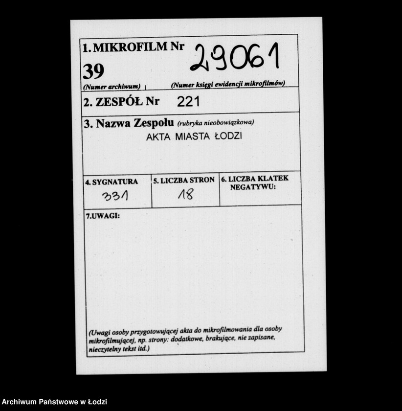 Obraz 2 z jednostki "Akta tyczące się budowy II-ego ratusza w mieście Łodzi"