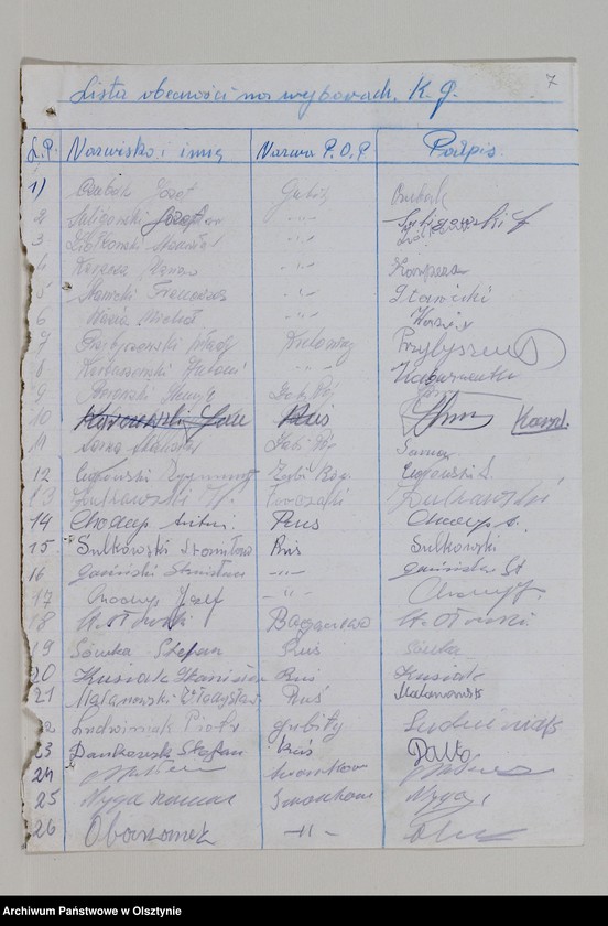 image.from.unit.number "Protokoły zebrań wyborczych /1950-1951/, posiedzeń plenarnych, egzekutywy, narad aktywu partyjnego, plany pracy, sprawozdania, ankiety sprawozdawcze /1949-1954/ Komitetu Gminnego PZPR"