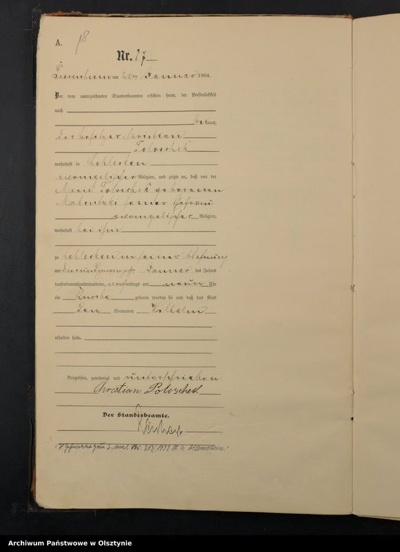 image.from.unit.number "Geburts-Haupt-Register Nr 1 - 230"