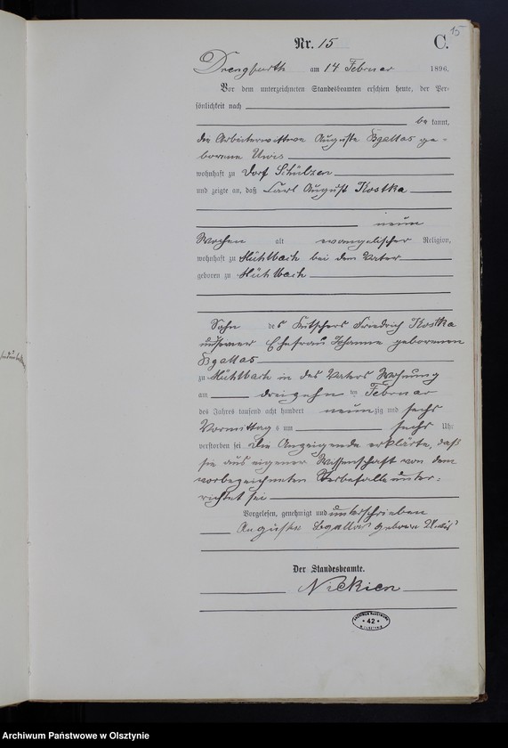 image.from.unit.number "Sterbe-Haupt-Register Nr 1 - 86"