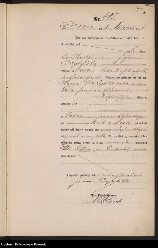 Obraz 10 z jednostki "Księga urodzeń t. II"