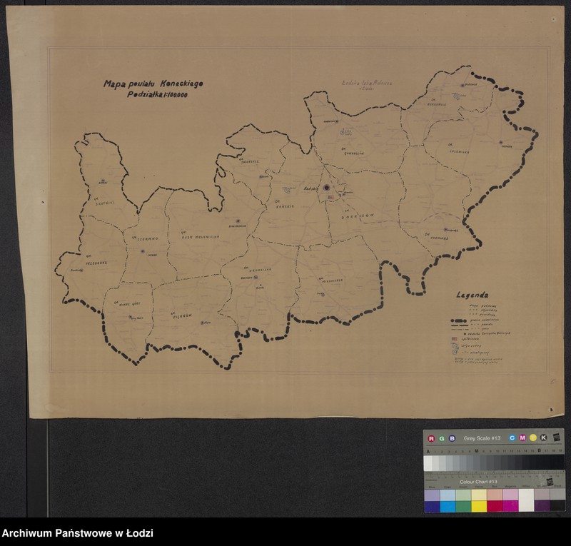 Obraz 1 z jednostki "Mapa powiatu koneckiego"