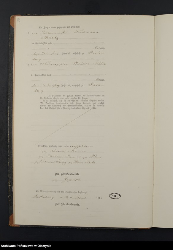 image.from.unit.number "Heiraths-Neben-Register Nr 1 - 46"