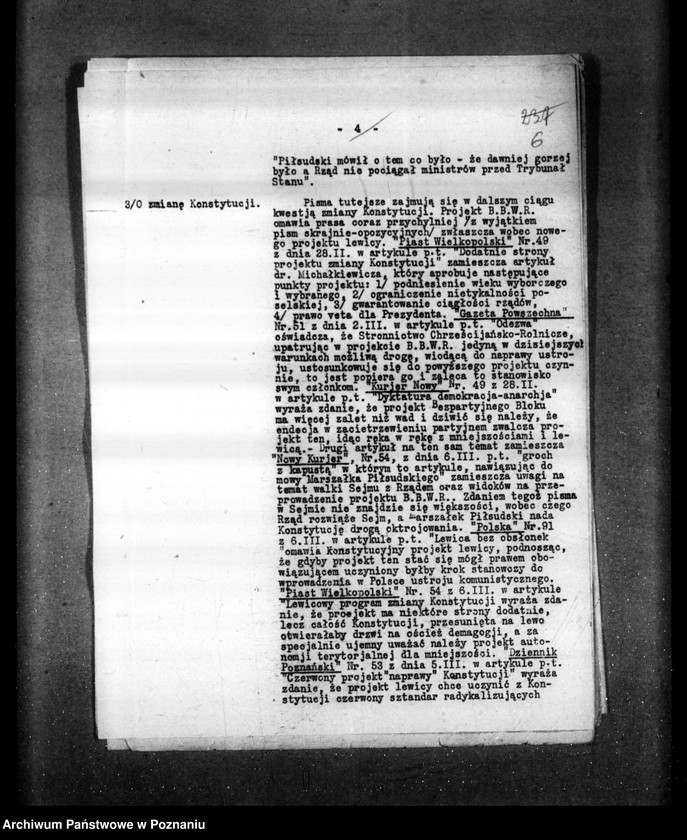 Obraz 10 z jednostki "Sprawozdania sytuacyjne tygodniowe za czas od 1 marca do dnia 28 marca 1929 r. /nr 10-13/"